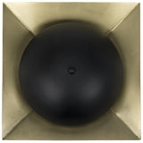 NOIR Agila Sconce Steel with Brass Finish