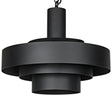 NOIR Parlor Pendant Black Steel
