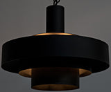 NOIR Parlor Pendant Black Steel
