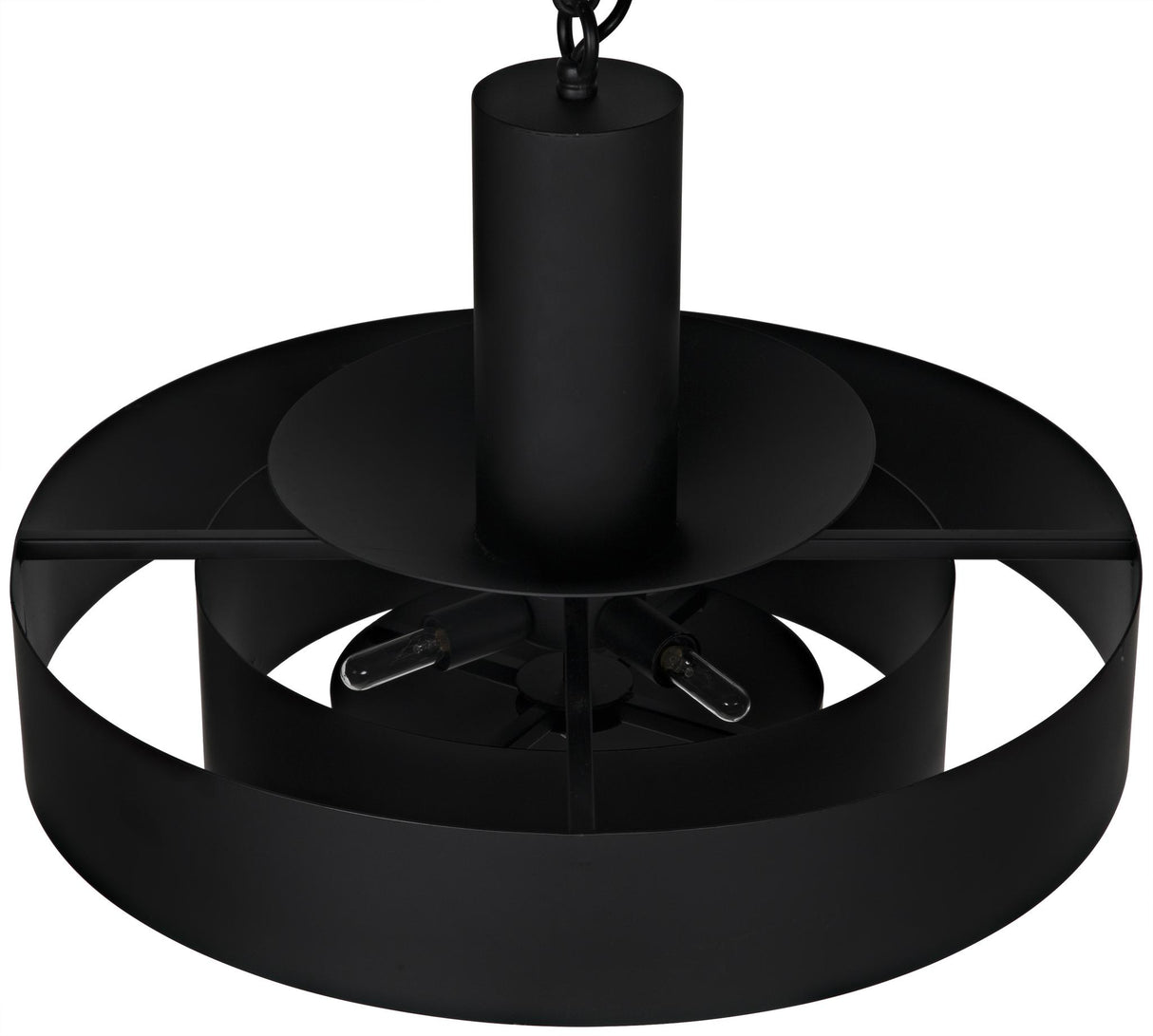 NOIR Parlor Pendant Black Steel