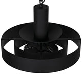 NOIR Parlor Pendant Black Steel