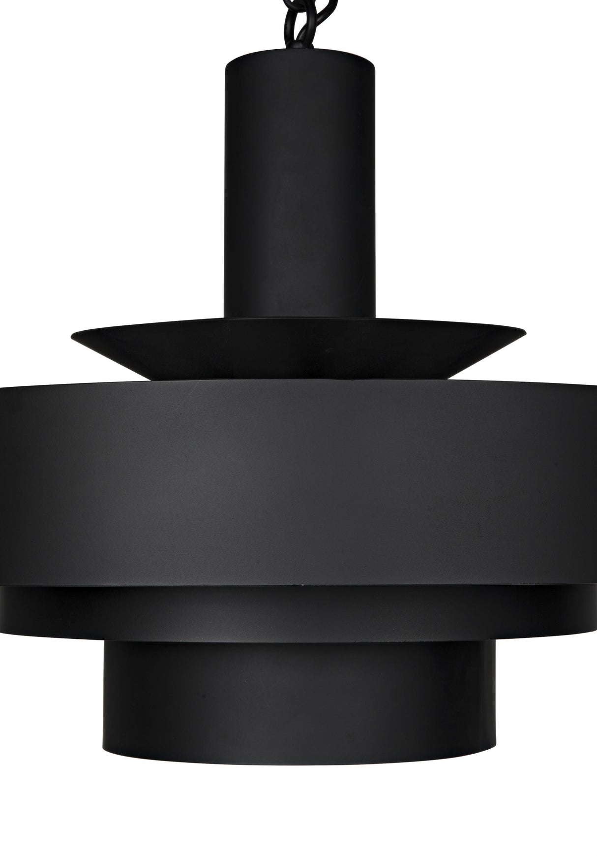 NOIR Parlor Pendant Black Steel