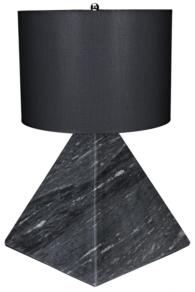NOIR Sheba Table Lamp with Black Shade