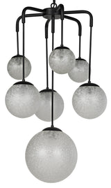 NOIR Artemis Chandelier Steel with Black Finish