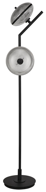 NOIR Gibson Floor Lamp Black Steel