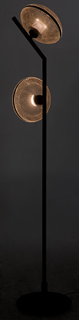 NOIR Gibson Floor Lamp Black Steel