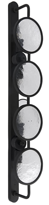 NOIR Ordo Sconce Black Steel