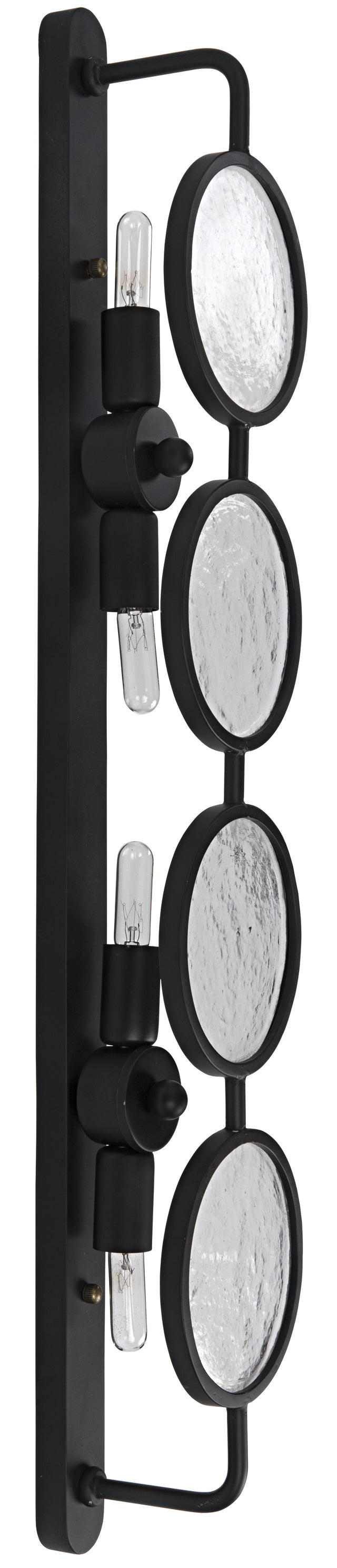 NOIR Ordo Sconce Black Steel