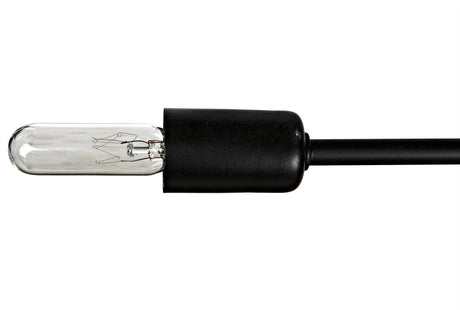 NOIR Lampberto Chandelier Black Steel