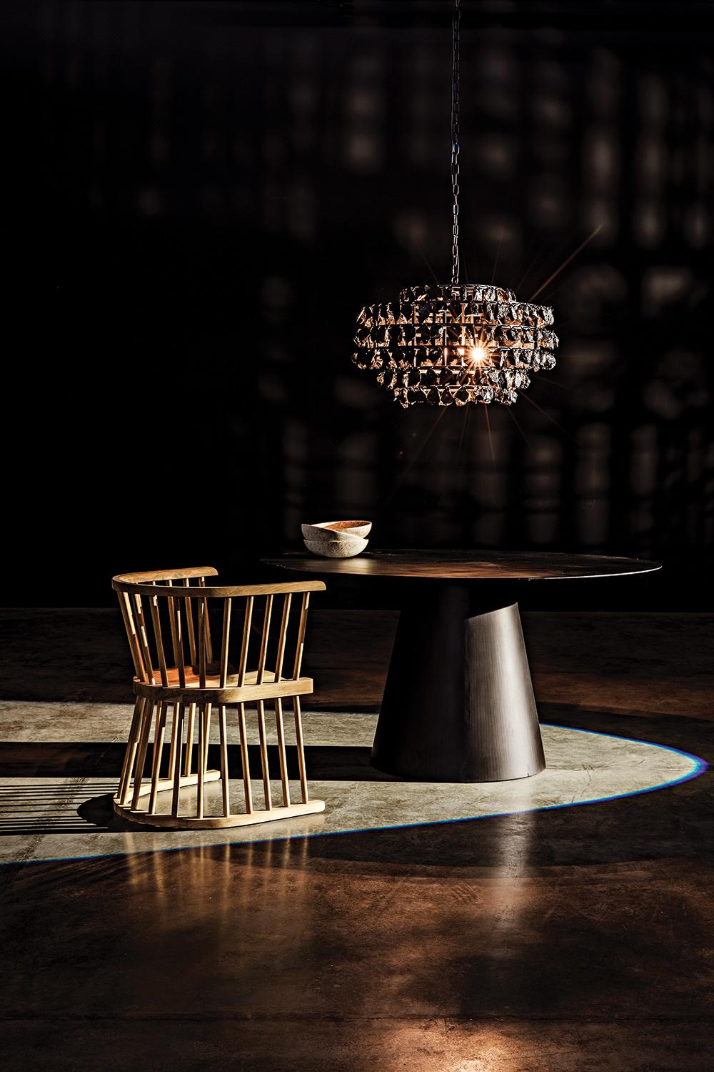 Noir Vulcan Chandelier