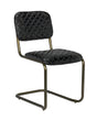 NOIR 0037 Dining Chair Steel and Leather