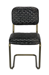 NOIR 0037 Dining Chair Steel and Leather