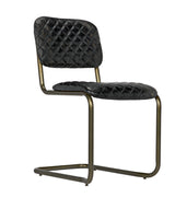 NOIR 0037 Dining Chair Steel and Leather