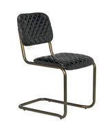 NOIR 0037 Dining Chair Steel and Leather