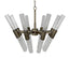 NOIR Moira Chandelier Aged Brass Finish