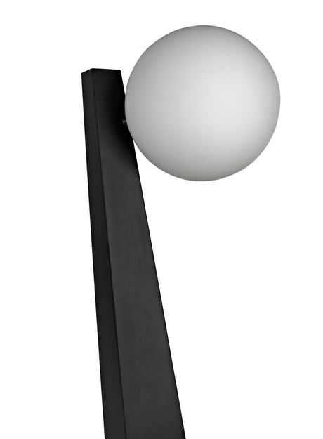 NOIR Roy Floor Lamp Black Metal