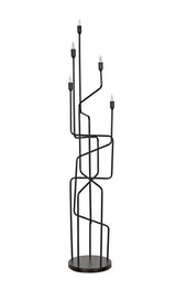 NOIR Moriarty Floor Lamp Black Metal