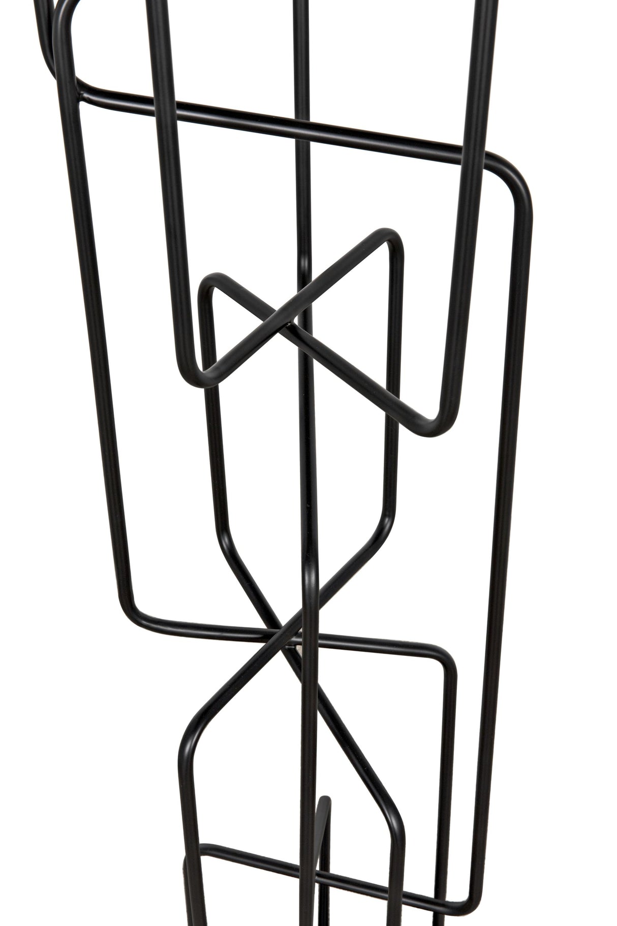 NOIR Moriarty Floor Lamp Black Metal