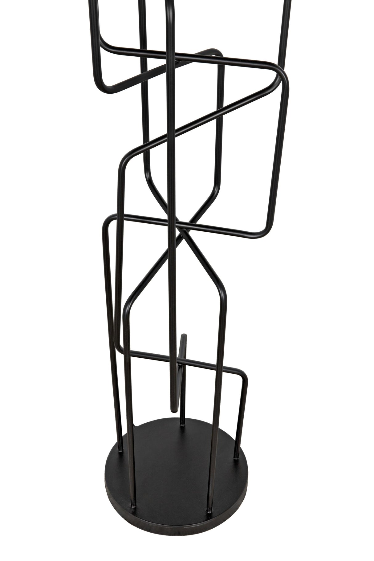 NOIR Moriarty Floor Lamp Black Metal