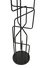 NOIR Moriarty Floor Lamp Black Metal