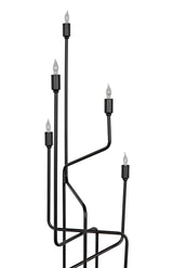 NOIR Moriarty Floor Lamp Black Metal