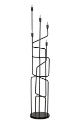 NOIR Moriarty Floor Lamp Black Metal