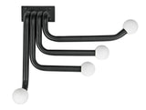 NOIR Sweeny Sconce Black Metal