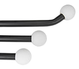 NOIR Sweeny Sconce Black Metal