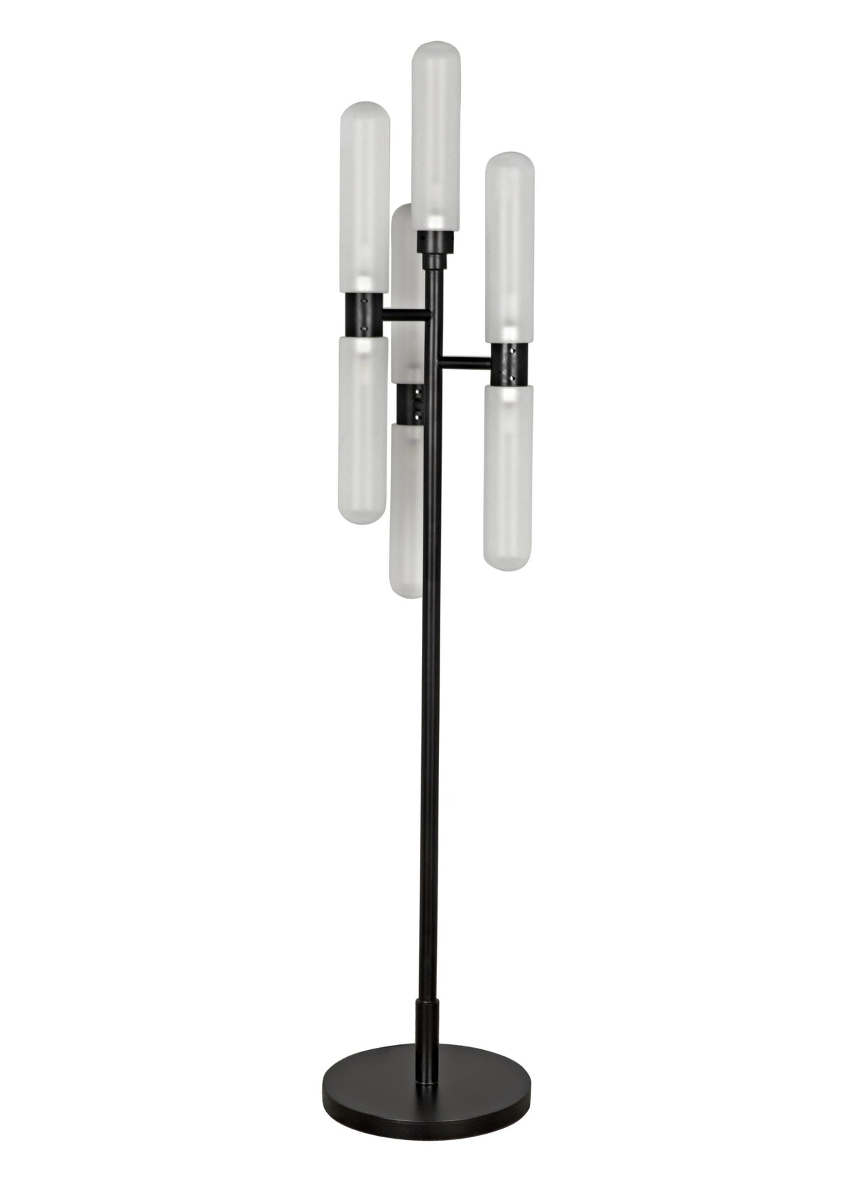 NOIR Dominique Floor Lamp Black Metal