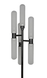 NOIR Dominique Floor Lamp Black Metal