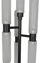 NOIR Dominique Floor Lamp Black Metal