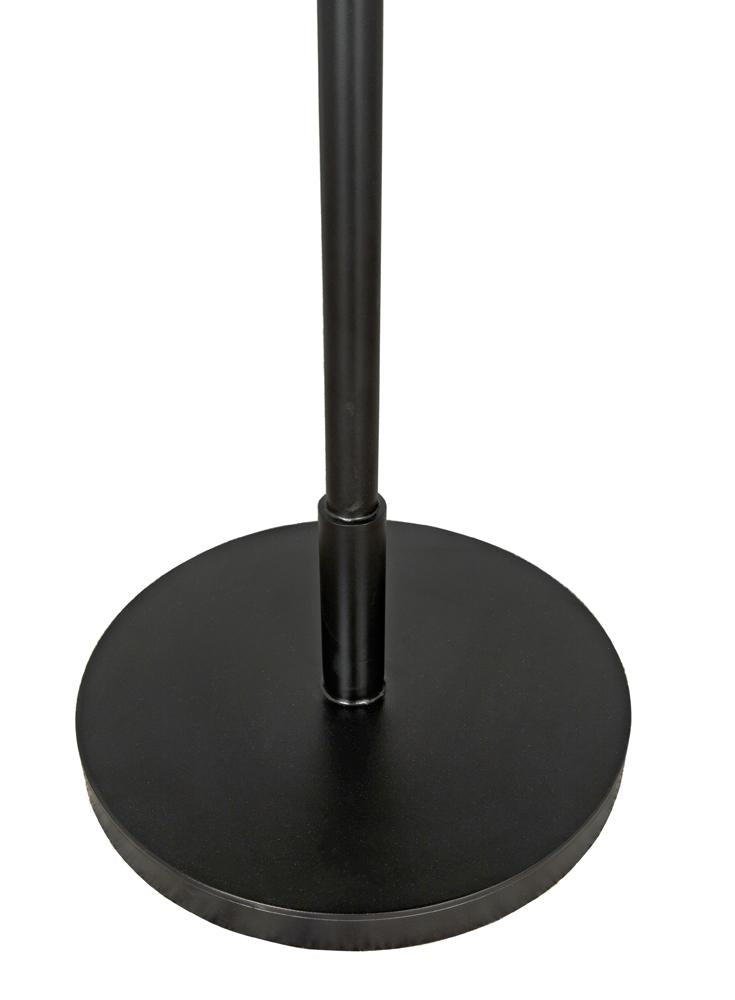 NOIR Dominique Floor Lamp Black Metal