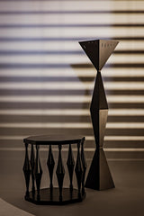 NOIR Brixton Floor Lamp Black Steel