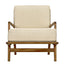 NOIR Allister Chair Teak and Rattan