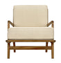 NOIR Allister Chair Teak and Rattan