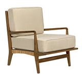 NOIR Allister Chair Teak and Rattan