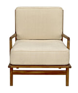 NOIR Allister Chair Teak and Rattan