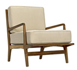 NOIR Allister Chair Teak and Rattan
