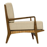 NOIR Allister Chair Teak and Rattan