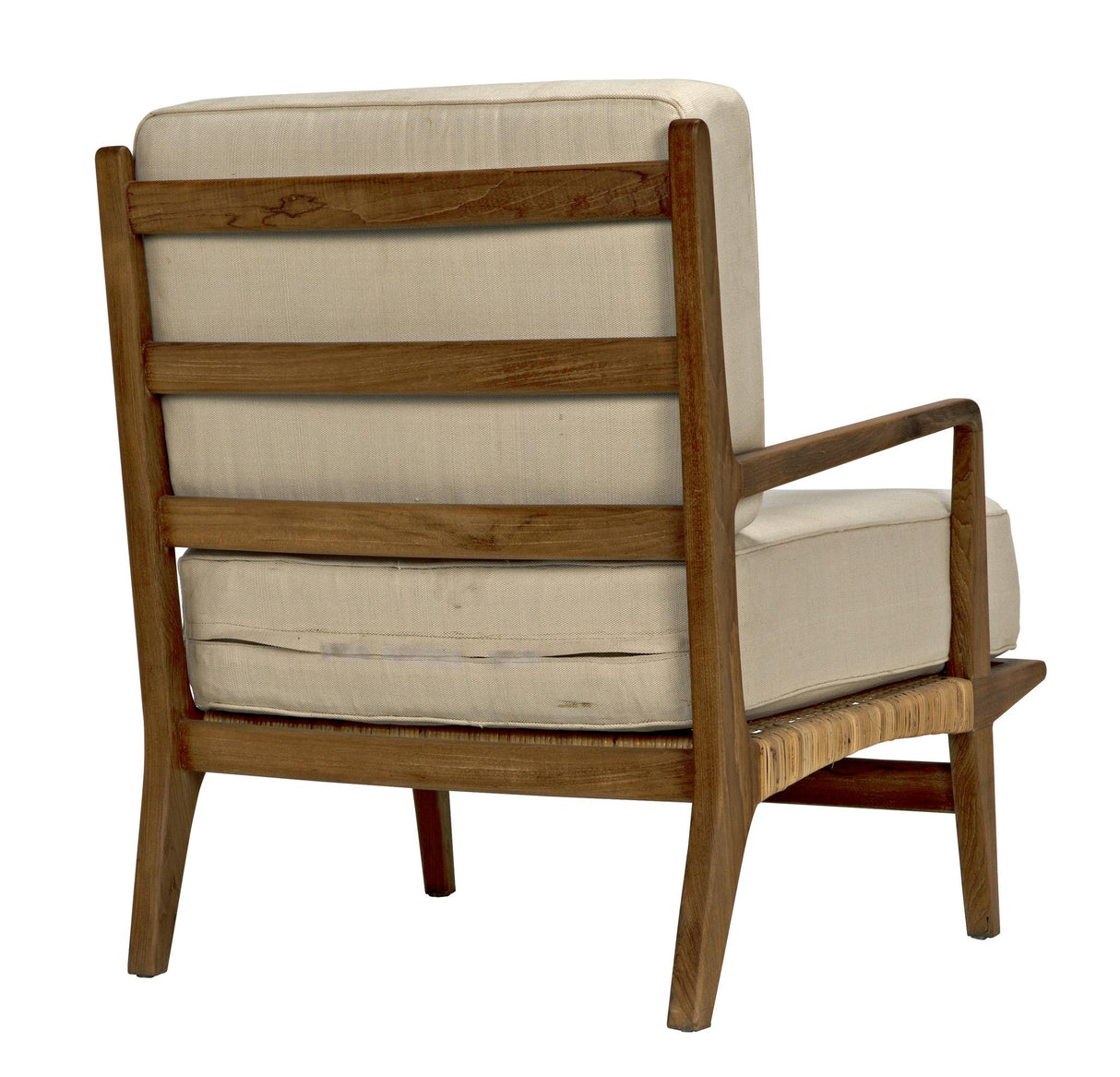 NOIR Allister Chair Teak and Rattan