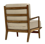 NOIR Allister Chair Teak and Rattan