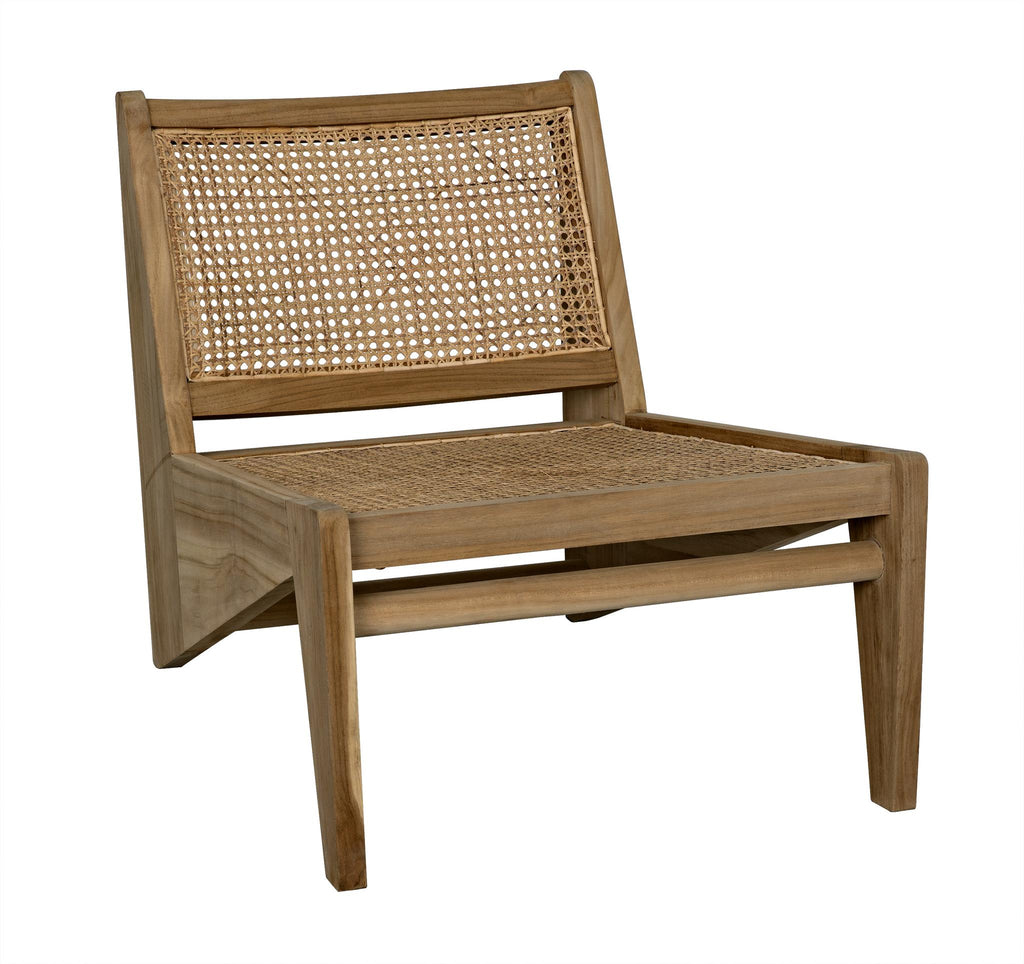 NOIR Udine Chair With Caning Teak