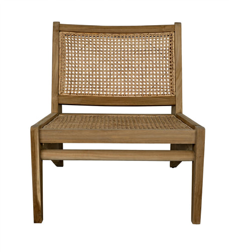 NOIR Udine Chair With Caning Teak