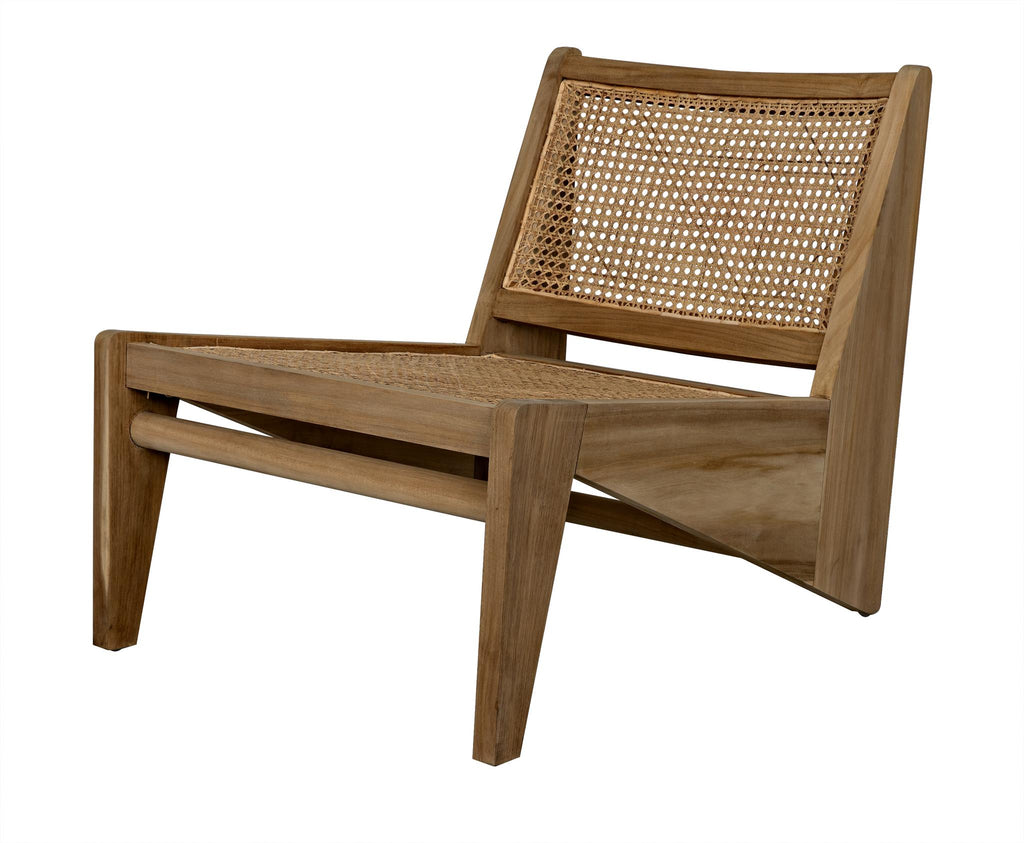 NOIR Udine Chair With Caning Teak