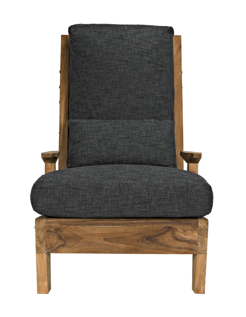 NOIR Baruzzi Chair Teak w/US Made Cushions