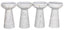 NOIR Aleka Decorative Candle Holder Set of 4