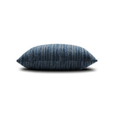 Elaine Smith Luxe Stripe Indigo Deep Blue 20"x20" Decorative Pillow