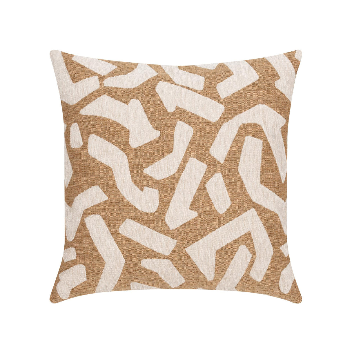 Elaine Smith Fascination Caramel Brown Pillow