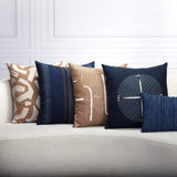 Elaine Smith Fascination Caramel Brown 20"x20" Decorative Pillow