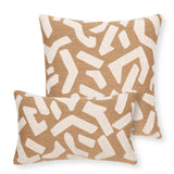 Elaine Smith Fascination Caramel Brown Pillow